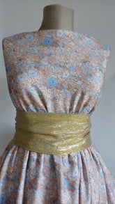 Latina Spandex - Bej Floricele Bleo STO1259